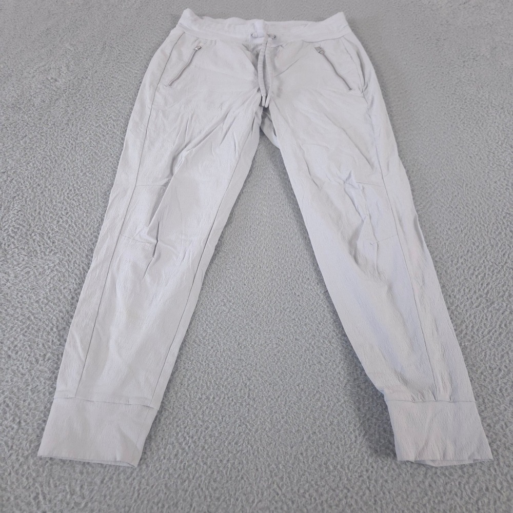 Athleta Pants‎ Womens 6 Grey Trekkie Mid Rise Legacy Ripstop Tapered Joggers
